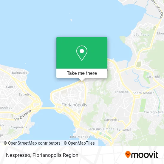 Nespresso map