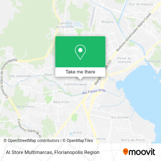 Al Store Multimarcas map
