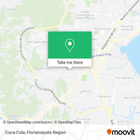 Coca-Cola map