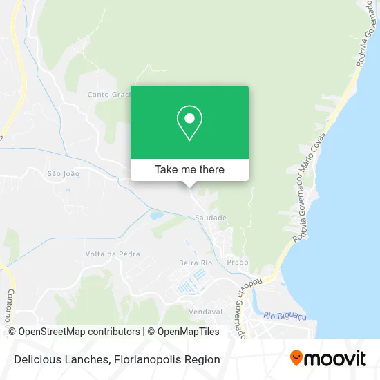 Delicious Lanches map