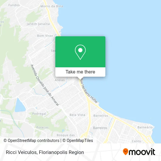 Ricci Veiculos map