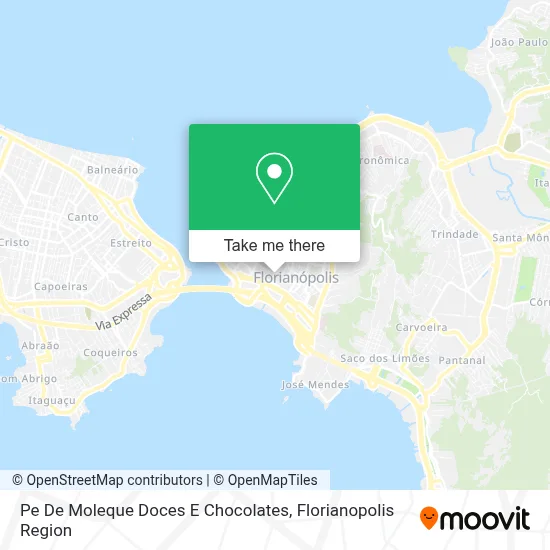 Pe De Moleque Doces E Chocolates map