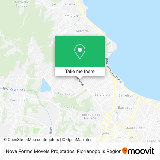 Nova Forme Moveis Projetados map