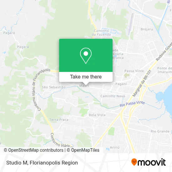 Studio M map