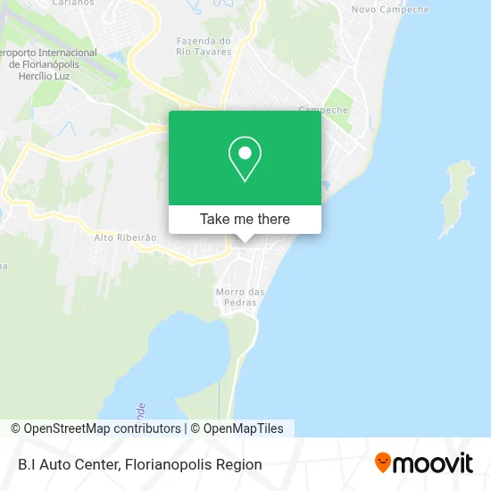 B.I Auto Center map