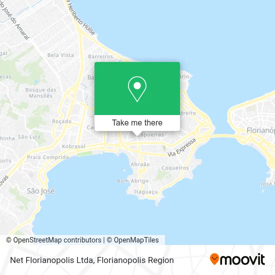 Net Florianopolis Ltda map