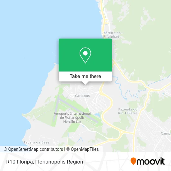 R10 Floripa map
