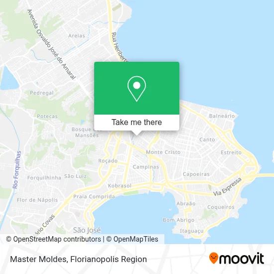 Master Moldes map