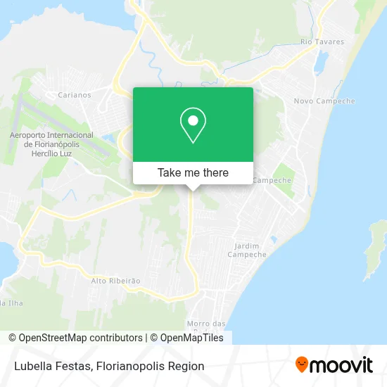 Lubella Festas map