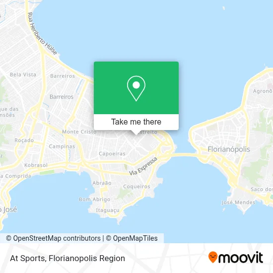 At Sports map