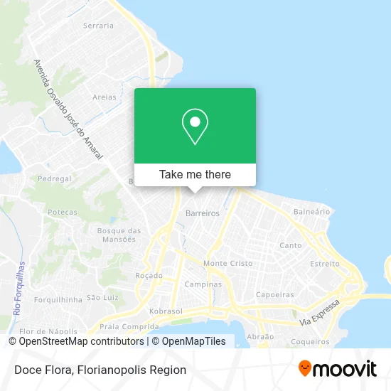 Doce Flora map