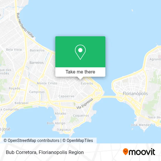 Bub Corretora map