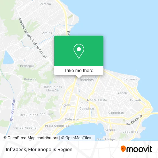 Infradesk map
