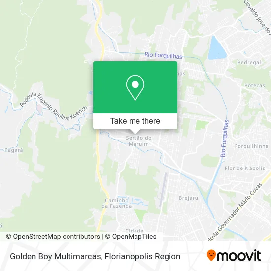 Golden Boy Multimarcas map