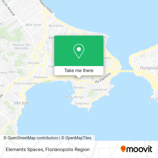Elements Spaces map