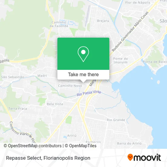 Repasse Select map