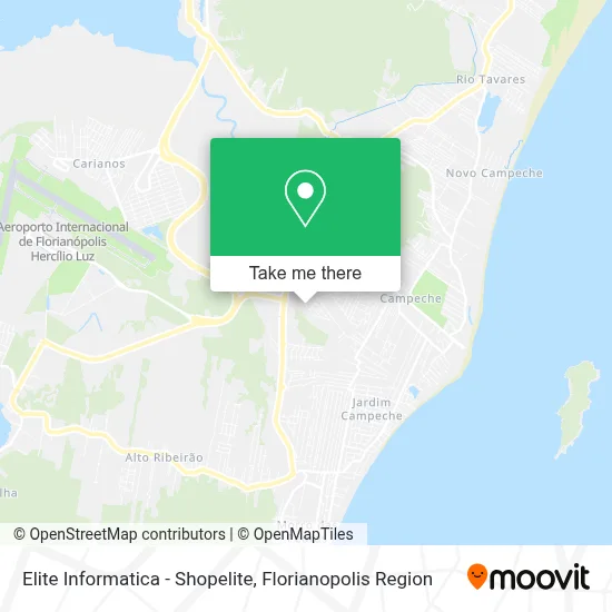 Elite Informatica - Shopelite map
