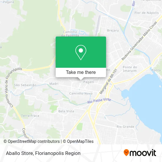 Aballo Store map