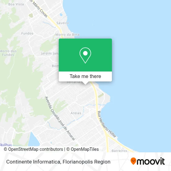 Continente Informatica map