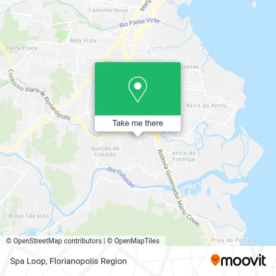 Spa Loop map