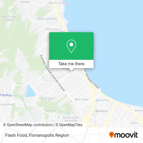 Flash Food map
