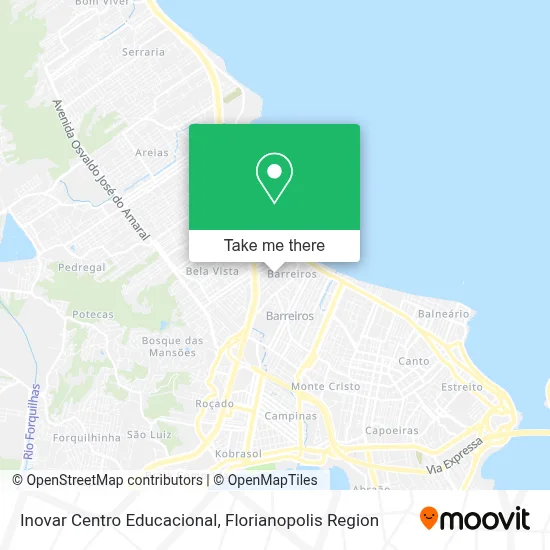 Inovar Centro Educacional map