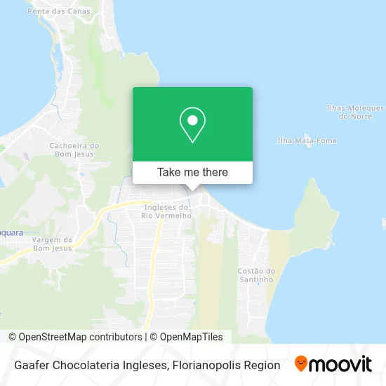 Gaafer Chocolateria Ingleses map