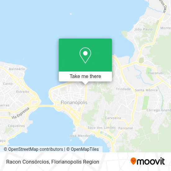 Racon Consórcios map