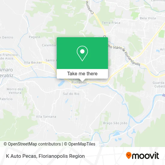 K Auto Pecas map