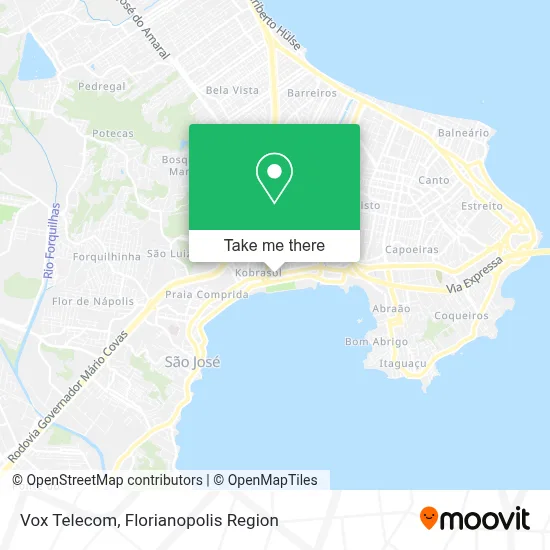 Vox Telecom map