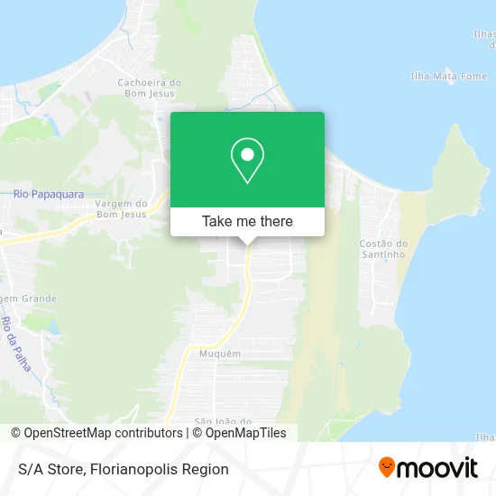 S/A Store map