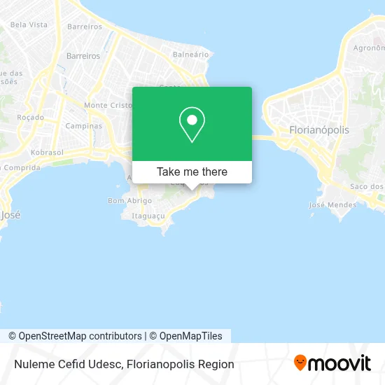 Nuleme Cefid Udesc map