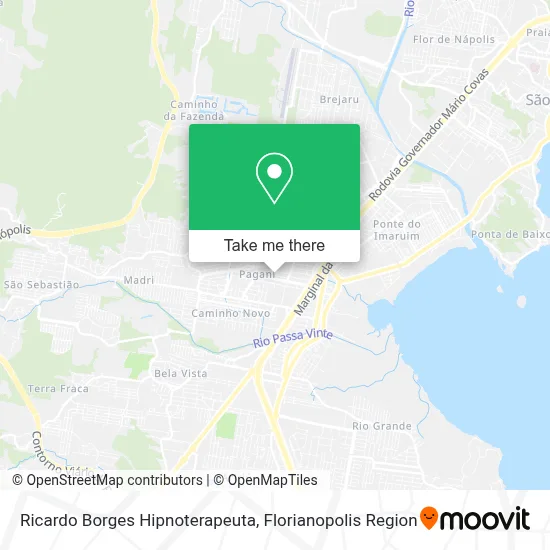 Ricardo Borges Hipnoterapeuta map