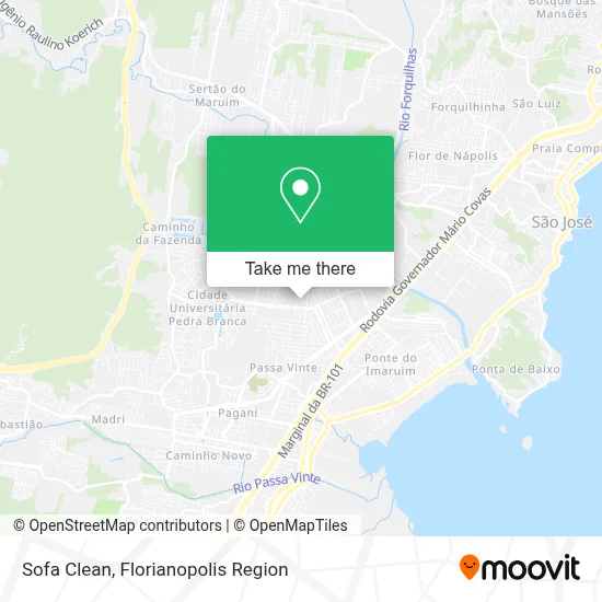 Sofa Clean map