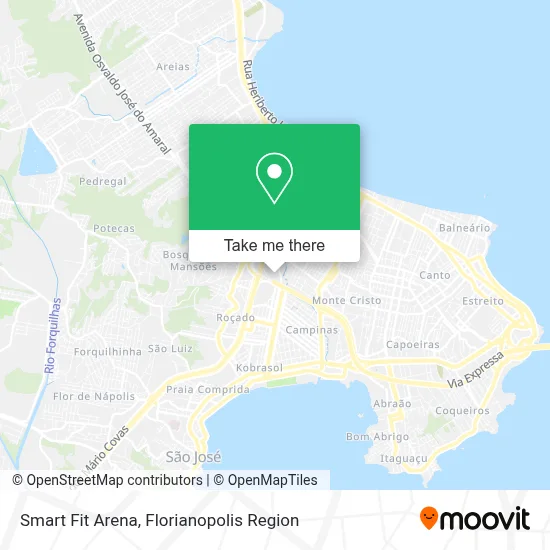 Smart Fit Arena map