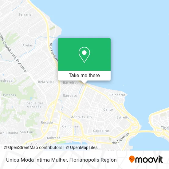 Unica Moda Intima Mulher map