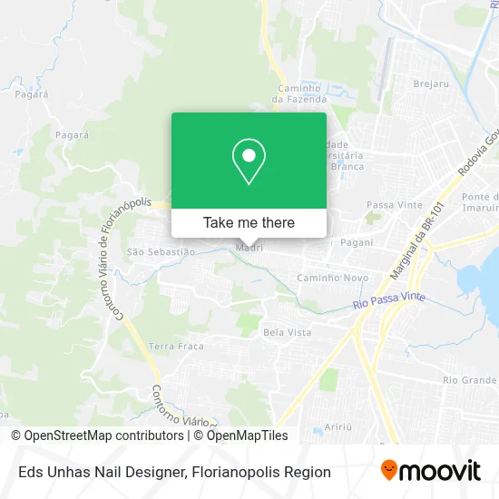 Eds Unhas Nail Designer map