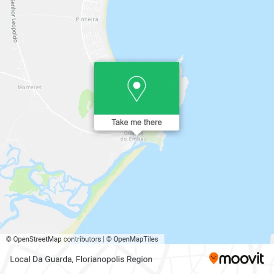 Local Da Guarda map