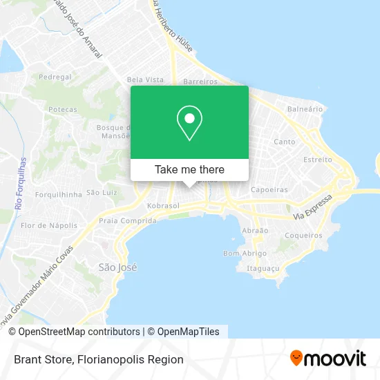 Brant Store map
