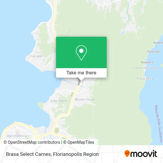 Brasa Select Carnes map