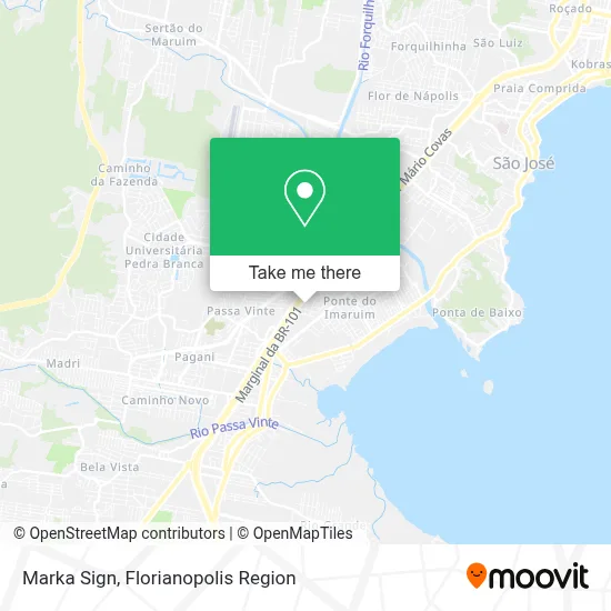 Marka Sign map