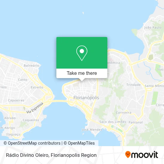 Rádio Divino Oleiro map