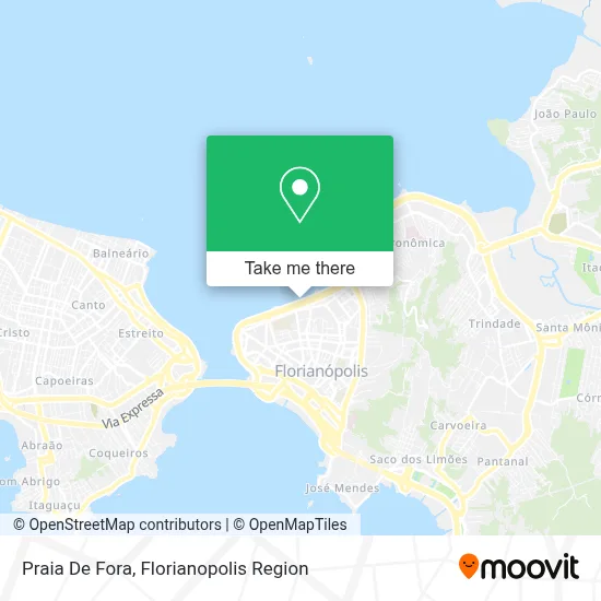 Praia De Fora map