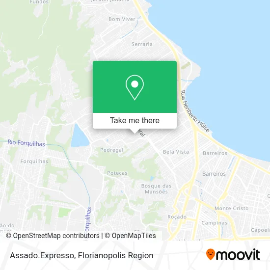 Assado.Expresso map