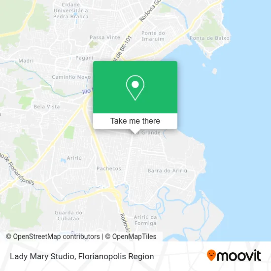 Lady Mary Studio map