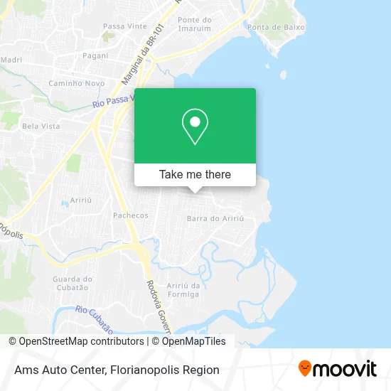 Ams Auto Center map