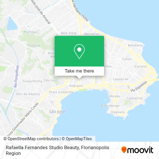 Rafaella Fernandes Studio Beauty map