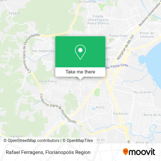 Rafael Ferragens map