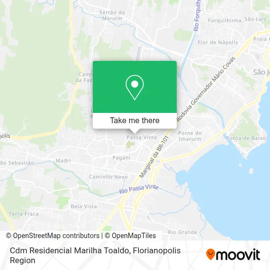 Cdm Residencial Marilha Toaldo map