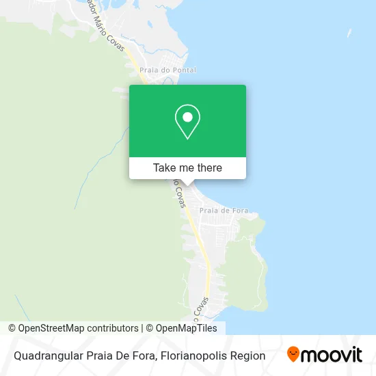 Quadrangular Praia De Fora map